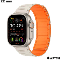 Armband Silicone ademend smartwatch 22 mm Apple Watch goedkoop