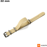 Xiaomi Smartwatch-Armband 22 mm Beige Stoff ● Kostenloser Versand