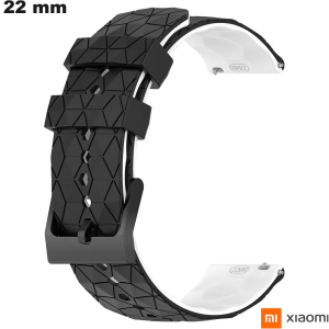 Bracelet Schwarz Gummi Smartwatch 22mm Xiaomi von hoher Qualität Bracelet Schwarz Gummi Smartwatch 22mm Xiaomi von hoher Qualität