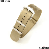 Pulsera de tejido para smartwatch Suunto 20 mm Beige | Envío a 3,99€