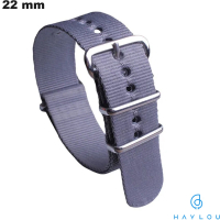 Haylou 22 mm Smartwatch-Armband kaufen Nylon Grau
