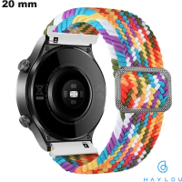 Braccialetto Haylou Multicolore 20mm Nylon (RS4 LS12, LS02) di qualità