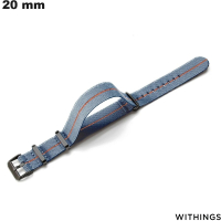 Bracelet 20mm de smartwatch Nylon Withings Gris