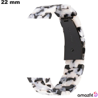 Armband Schwarz 22mm Smartwatch Qualitätsresin Amazfit