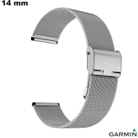 Verkauf von silbernen Armbändern für 14 mm Metalluhren Garmin Finesse