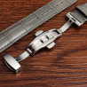 Echtem Leder 20 mm Graue Xiaomi Armbanduhr kaufen