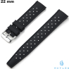 Bracciale 22 mm Regolabile Nero Haylou Silicone \ Port Offerto