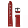 Rotes Armband Samsung Uhr 20mm Echtes Leder günstig