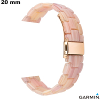 Armband 20mm Rose Resin Garmin Smartwatch günstig