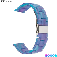 Armband Honor für Uhr 22 mm Blau Resin / Versand 24h