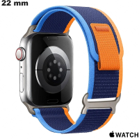 Armband 22mm Smartwatch kaufen Escalade Apple Watch Nylon Blau