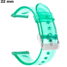 Bracelet PVC 22 mm Transparent de montre