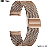 Armband-Smartwatch Edelstahl 20 Withings von hoher Qualität