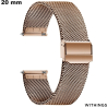 Bracciale smartwatch in Acciaio Inossidabile 20 Withings di qualità