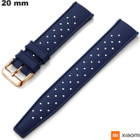 Verkoop Silicone Armband 20 mm Blauw voor Xiaomi Smartwatch