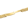 Comprar Pulseira Dourada de relógio Rolex Aço inoxidável 17 mm