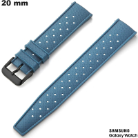 Bracciale in silicone smartwatch Samsung 20 mm Blu # Montaggio Facile