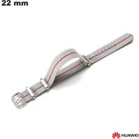 Vendita Bracciale Nylon Grigio per orologio connesso Huawei 22 mm