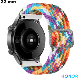 Bracelet Nylon Honor Multicolore de montre extensible