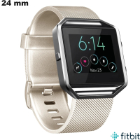Armband für intelligente Uhr aus Gummi FitBit 24 mm von hoher Qualität