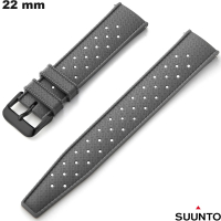 Armband Suunto Caoutchouc horloge Grijs 22 mm # Eenvoudige Montage