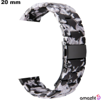 Armband Resin Smartwatch Schwarz 20mm Amazfit günstig