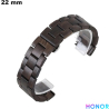 Bracelet 22mm smartwatch Noir Honor Bois | Envoi en 24h