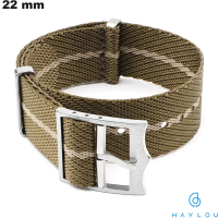 Armband Grün Haylou Nylon Smartwatch 22 mm ● Bester Preis