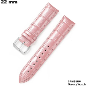Pulsera Cuero auténtico Rosa reloj inteligente 22 barato