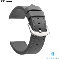 Armband Grau Smartwatch 22mm Haylou Kunstleder kaufen