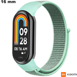 Uhrenarmband 16mm Grüner Stoff Xiaomi # Schnelle Lieferung