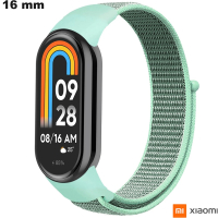 Uhrenarmband 16mm Grüner Stoff Xiaomi # Schnelle Lieferung