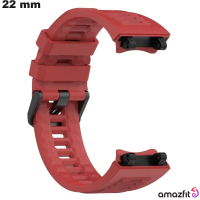 Braccialetto Rosso smart watch 22 mm Silicone Amazfit economico