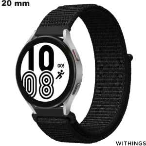 Pulsera Withings de reloj inteligente Negro Nailon 20mm barata