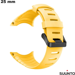 Bracelet Jaune pour montre 25mm Silicone Suunto (Core)