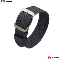 Pulsera de nylon gris de 20 mm para reloj inteligente Huawei económico