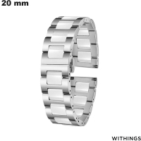 Bracelet Argenté Céramique Withings 20mm