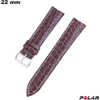 Echten braunen Lederarmband für Polar Smartwatch kaufen