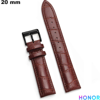 Armband Uhr Braun Echtes Leder Honor 20 mm von hoher Qualität