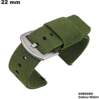 Samsung 22mm Sport Armband aus Stoff in Grün kaufen