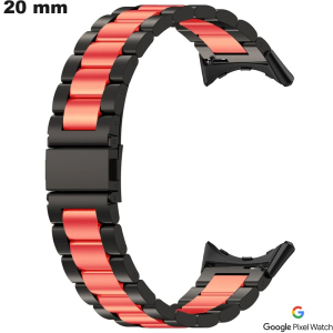 Verkauf Bicolor Armbanduhrarmband Edelstahl 20mm für Google Pixel