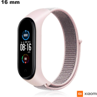Xiaomi Nylon Armband 16 mm Rosa ● Kostenloser Versand ab 20€