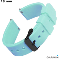Armband 18 mm Blau Silikon Uhr Garmin | Versand in 24h