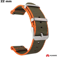 Armband Grün Nylon 22 mm Huawei Smartwatch von hoher Qualität