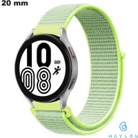 Armband Haylou für Uhr 20 mm Nylon Grün: Kostenlose Lieferung