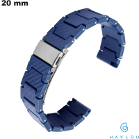 Armband Haylou Blau 20mm Carbonfaser (RS4, LS02) von hoher Qualität