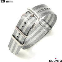 Suunto Gray 20 mm Nylon Watch Strap | Ships for €3.99