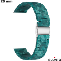Kwaliteits horloge smartwatch Hars Suunto Groen 20 mm