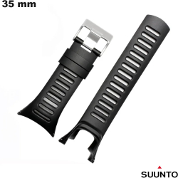Bracelet pour montre Suunto 35mm Silicone Noir