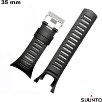 Bracelet pour montre Suunto 35mm Silicone Noir / Livraison Gratuite